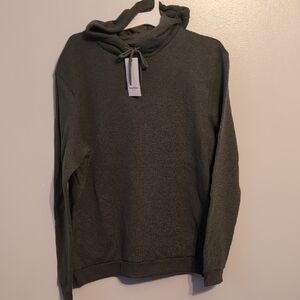 Goodfellow Men's Green Hooded Sweatshirt